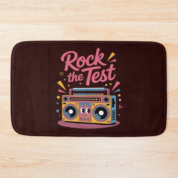 Item preview, Test Day Teacher Motivation 80’s Testing Day Rock The Test designed and sold by August4Laughs25.