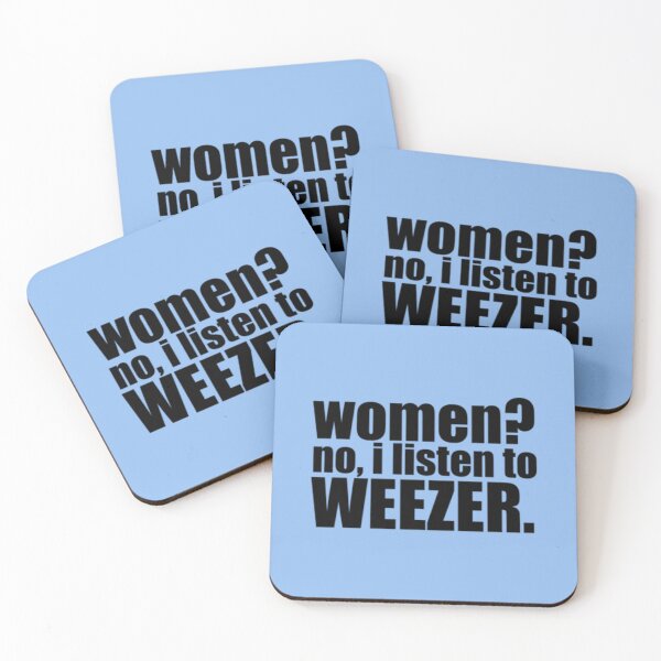 Item preview, women no, i listen to weezer designed and sold by IsabellaCarr.
