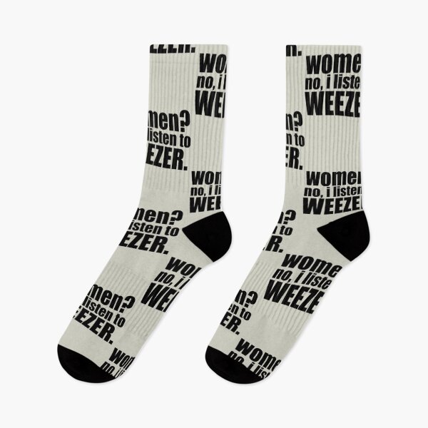Item preview, women no, i listen to weezer designed and sold by IsabellaCarr.