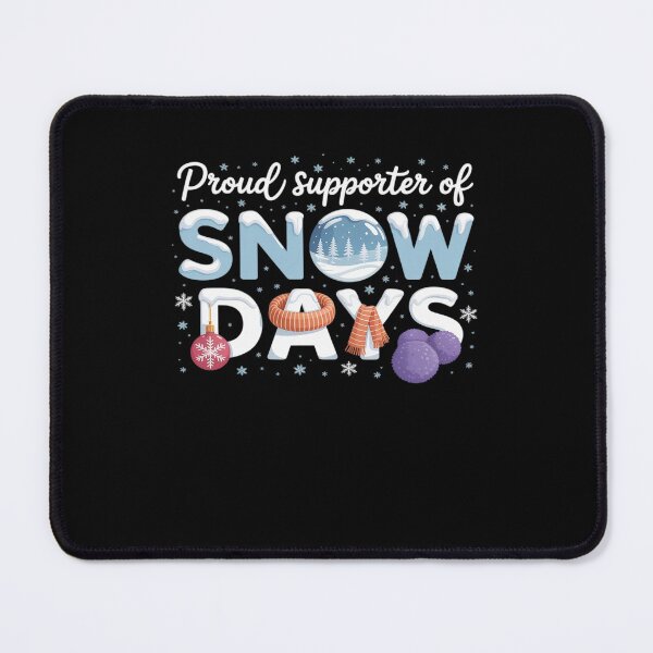 Item preview, Proud Supporter Of Snow Days Funny Teacher Crew designed and sold by MinaReinger.
