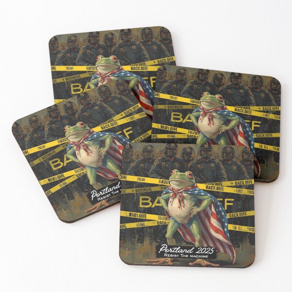 Item preview, Brave Portland Frog: Standing tall for freedom. designed and sold by circleback.