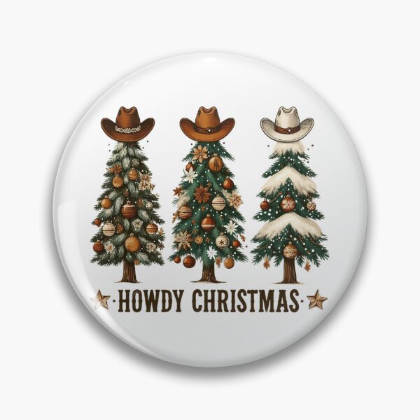 Artikelvorschau, Country Western Weihnachten Grafik - Cowboy Urlaub entworfen und verkauft von INFINITESTYLES5.