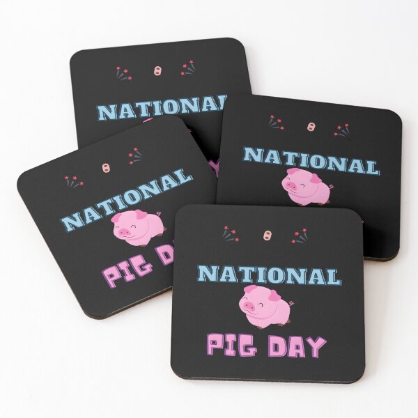 Item preview, Happy National Pig Day 2021 Design designed and sold by MiguelLimaDias.