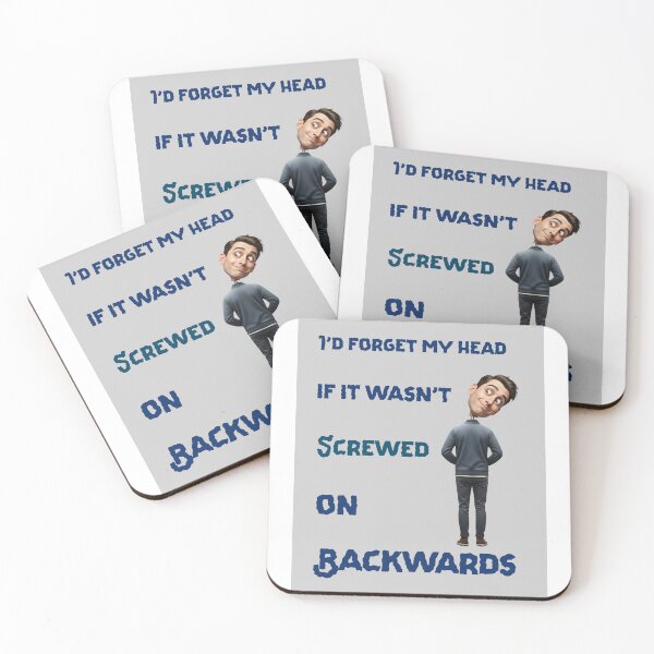 Item preview, I'd forget my head if it wasn't screwed on backwards designed and sold by Prestons Corner.