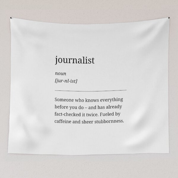 Item preview, Journalist Series – Funny & Creative Gift for Journalists designed and sold by RosieKingArt.