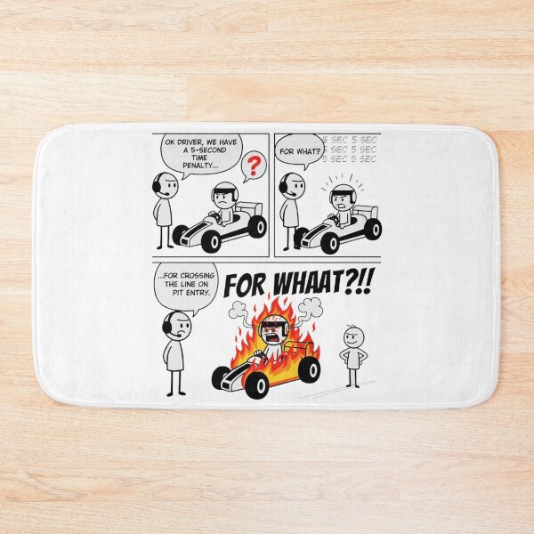 Item preview, Funny Racing Penalty Meme T-Shirt | Pit Lane Rules Comic Strip Design designed and sold by nhstaruna.