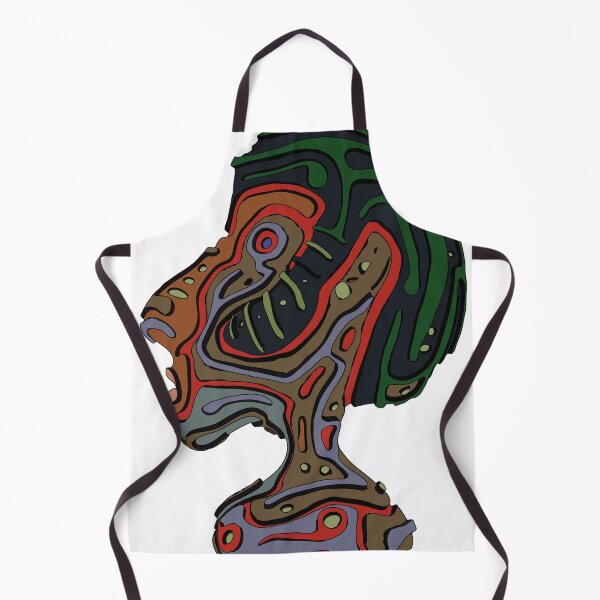 Item preview, Totemic face 14, made with Illustrator designed and sold by Keltoi-art.