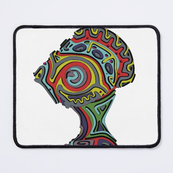 Item preview, Totemic face 12, made with Illustrator designed and sold by Keltoi-art.