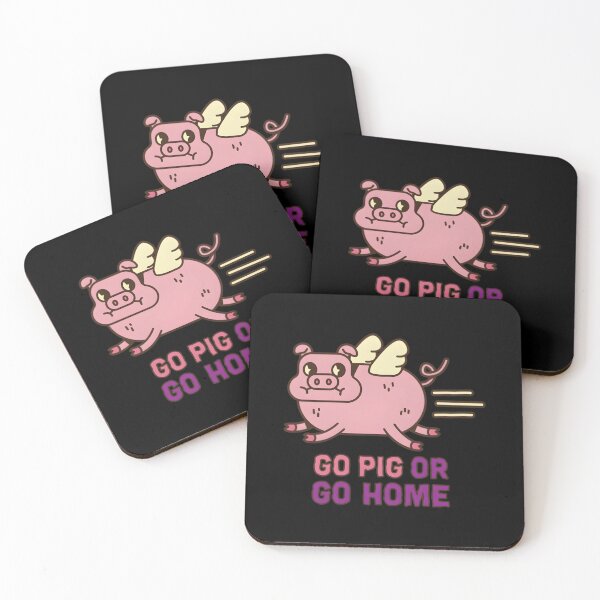 Item preview, Go Pig Or Go Home designed and sold by MiguelLimaDias.