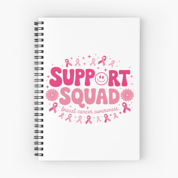 Item preview, Groovy Support Squad Breast Cancer Awareness designed and sold by HellD3vil-Art.