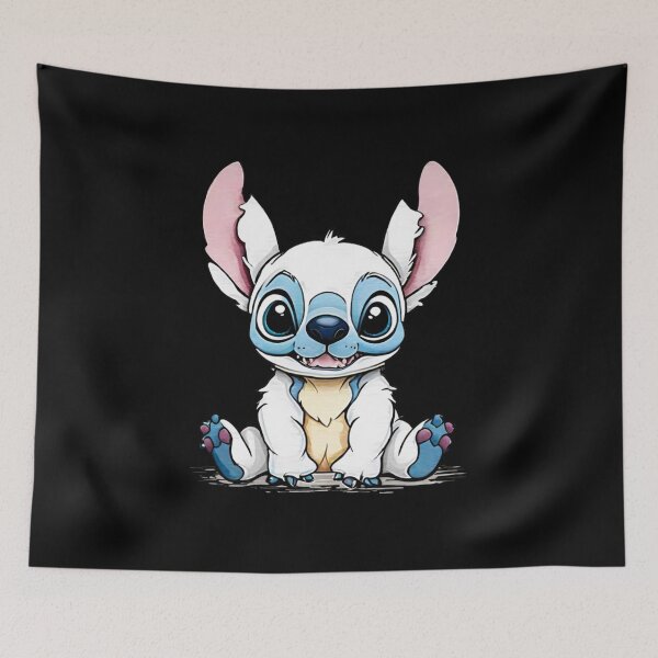 Item preview, Stitch Cute Blue Alien designed and sold by James  Bradly.