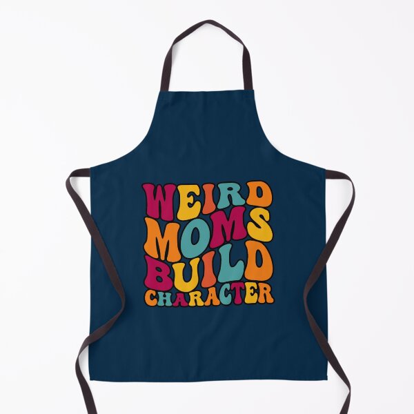 Item preview, GROOVY WEIRD MOMS BUILD CHARACTER - funny mom Fitted(1) designed and sold by DietrichMoshe.