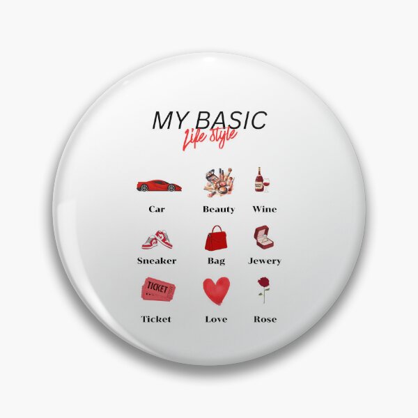 Item preview, My Basic Lifestyle – Luxury Minimalist Aesthetic Collage designed and sold by babystudio.
