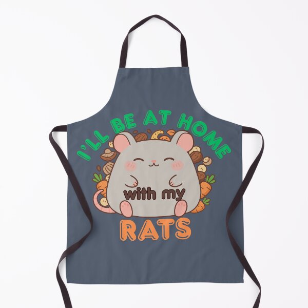 Item preview, I'll Be at Home With My Rats Cute Kawaii Design designed and sold by Marsh & Lump.