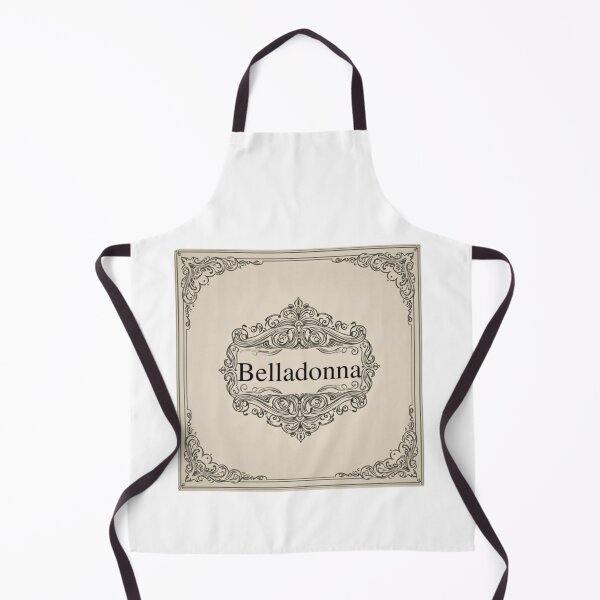 Item preview, Vintage Apothecary Label – Belladonna Nightshade Art Print designed and sold by VelvetChaosCove.