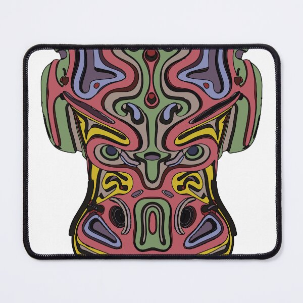 Item preview, Totemic face 7, made with Illustrator designed and sold by Keltoi-art.