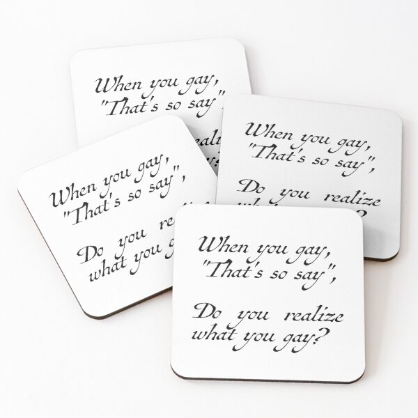 Item preview, That's so gay, knock it off designed and sold by Square Peg's.