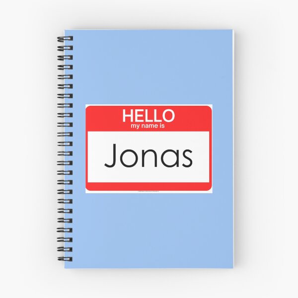 Item preview, My Name Is Jonas Name Tag designed and sold by IsabellaCarr.
