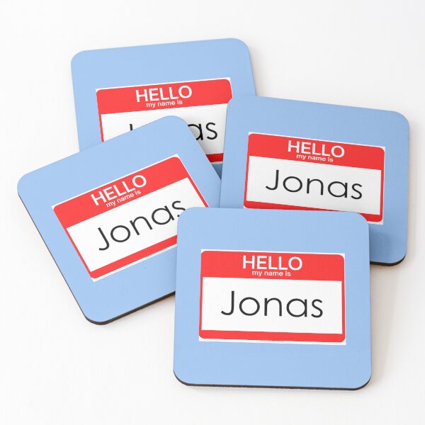 Item preview, My Name Is Jonas Name Tag designed and sold by IsabellaCarr.