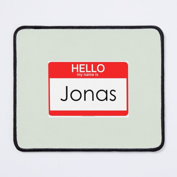 Item preview, My Name Is Jonas Name Tag designed and sold by IsabellaCarr.
