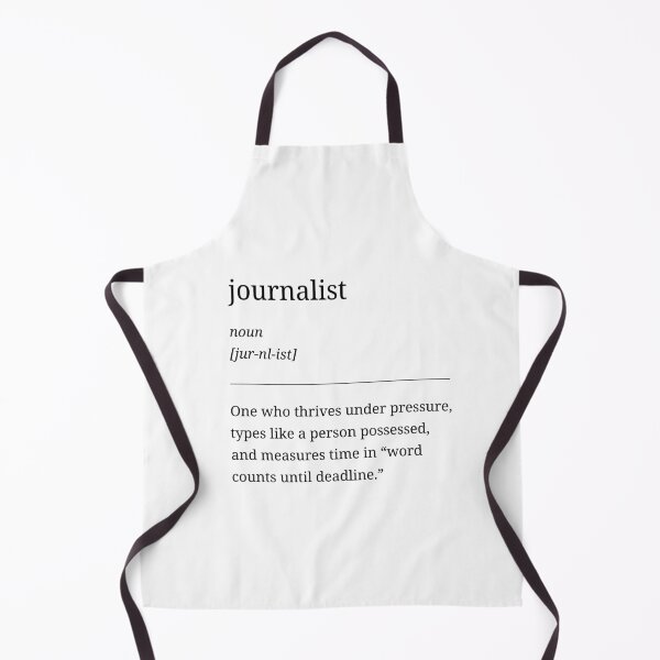 Item preview, Journalist Series – Funny & Creative Gift for Journalists. One who thrives under pressure! designed and sold by RosieKingArt.