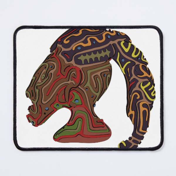 Item preview, Totemic face 6, made with Illustrator designed and sold by Keltoi-art.