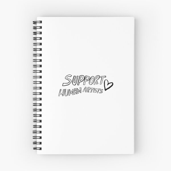 Item preview, Support Human Artists Hand Lettered Design designed and sold by BridgetteCoyne.
