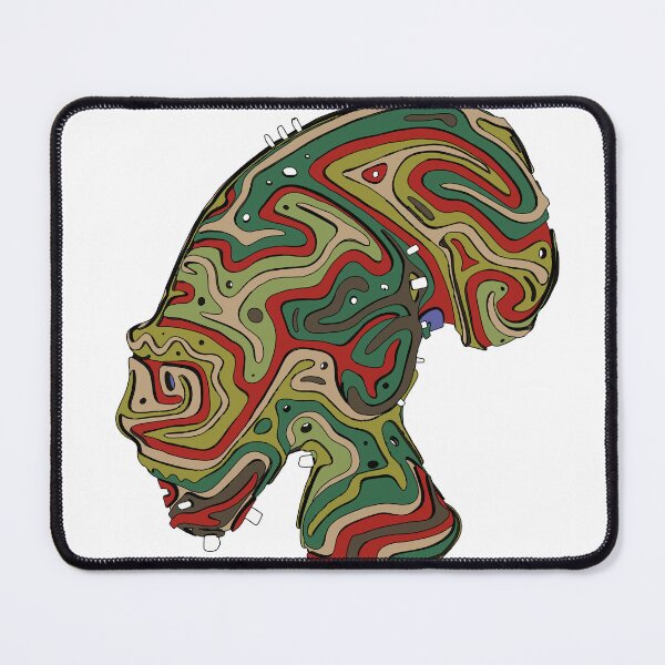 Item preview, Totemic face 5, made with Illustrator designed and sold by Keltoi-art.