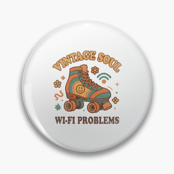 Item preview, Vintage Soul Roller Skates Wi-Fi Problems designed and sold by threeABinks.