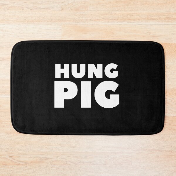 Item preview, Hung Pig — Bold Wordmark designed and sold by MiguelLimaDias.