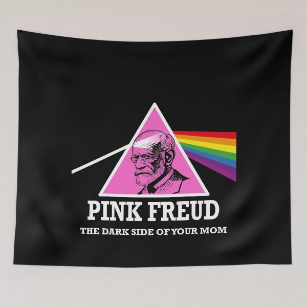 Item preview, Pink Freud Dark Side of Your Mom designed and sold by MathWare MathClips.