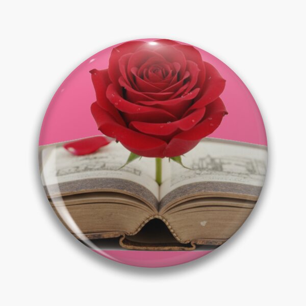 Item preview, Blooming Love – Red Rose Book designed and sold by OOStudio.
