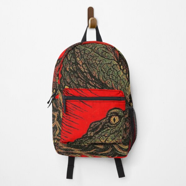 Item preview, Vintage Comic-styled crocodile bursting out from water designed and sold by The-graphic-Artist .