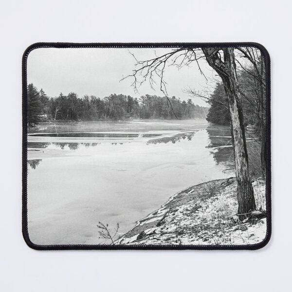 Item preview, Water Stillness by Muskoka Lakes, Black and White designed and sold by Travelways.