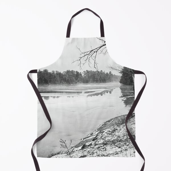 Item preview, Water Stillness by Muskoka Lakes, Black and White designed and sold by Travelways.