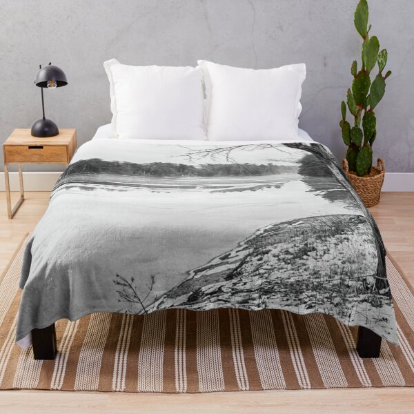 Item preview, Water Stillness by Muskoka Lakes, Black and White designed and sold by Travelways.
