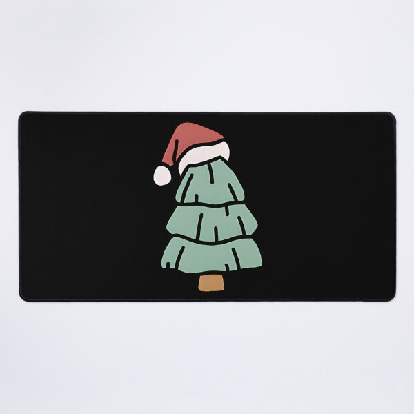 Item preview, Christmas Tree With A Santa Hat designed and sold by alishaocstacy.