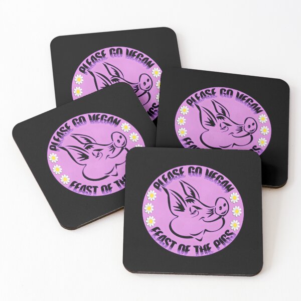 Item preview, Please Go Vegan — Happy National Pig Day designed and sold by MiguelLimaDias.