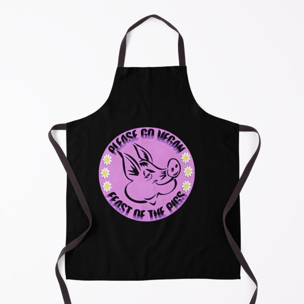 Item preview, Please Go Vegan — Happy National Pig Day designed and sold by MiguelLimaDias.