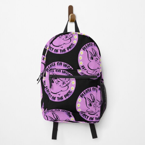 Item preview, Please Go Vegan — Happy National Pig Day designed and sold by MiguelLimaDias.
