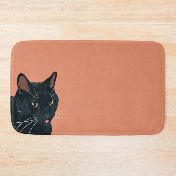 Item preview, Black Cat Blep designed and sold by jastinamor.