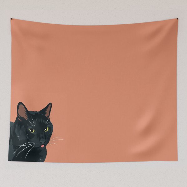 Item preview, Black Cat Blep designed and sold by jastinamor.