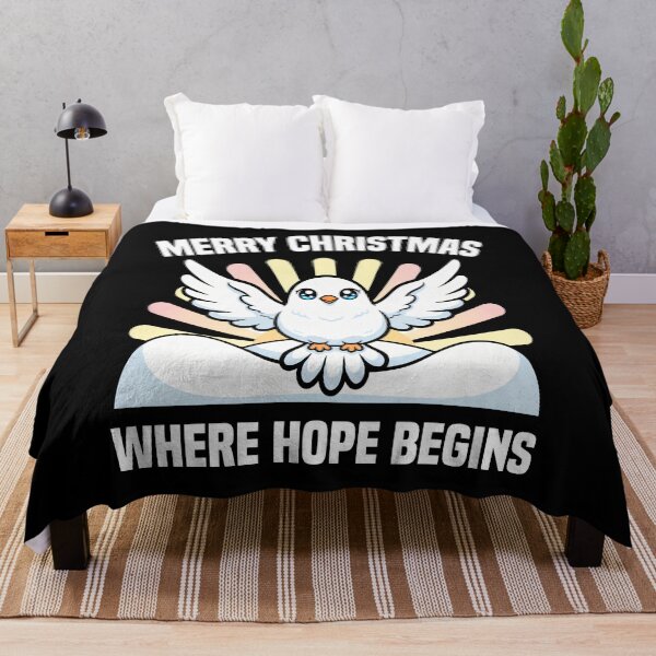 Item preview, MERRY CHRISTMAS - WHERE HOPE BEGINS designed and sold by KEF Custom.