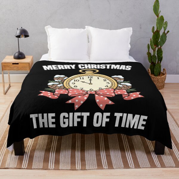 Item preview, MERRY CHRISTMAS - THE GIFT OF TIME designed and sold by KEF Custom.