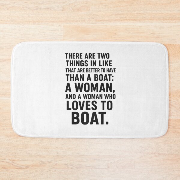Item preview, Boating Woman Funny  designed and sold by ChristinasMess.
