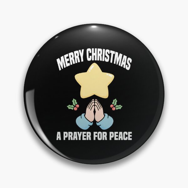 Item preview, MERRY CHRISTMAS - A PRAYER FOR PEACE designed and sold by KEF Custom.