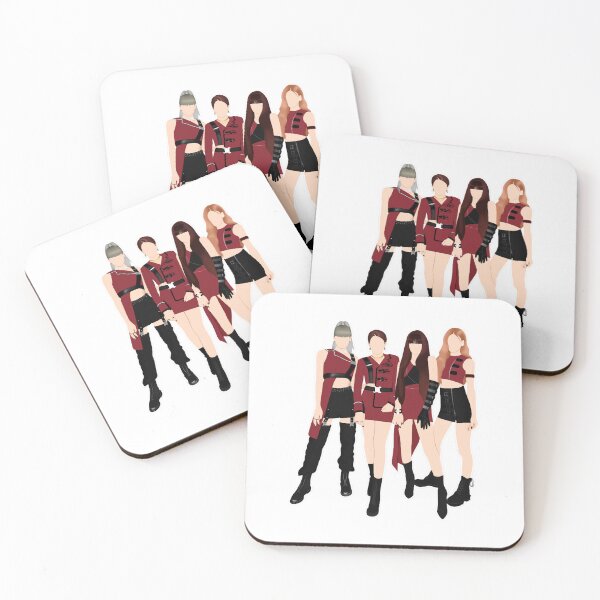 Item preview, BLACKPINK IN RED ILLUSTRATION designed and sold by shainamayert.