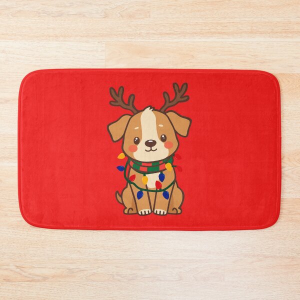 Item preview, Reindeer Pup – Christmas Dog Design designed and sold by LitaBarc.