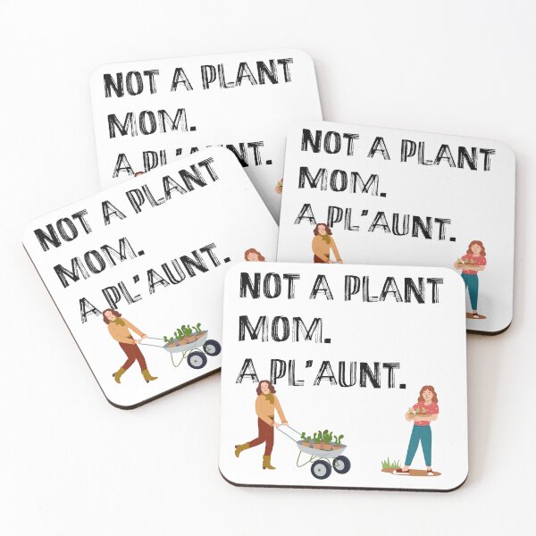 Item preview, Plant Aunt, not a plant mom designed and sold by Square Peg's.