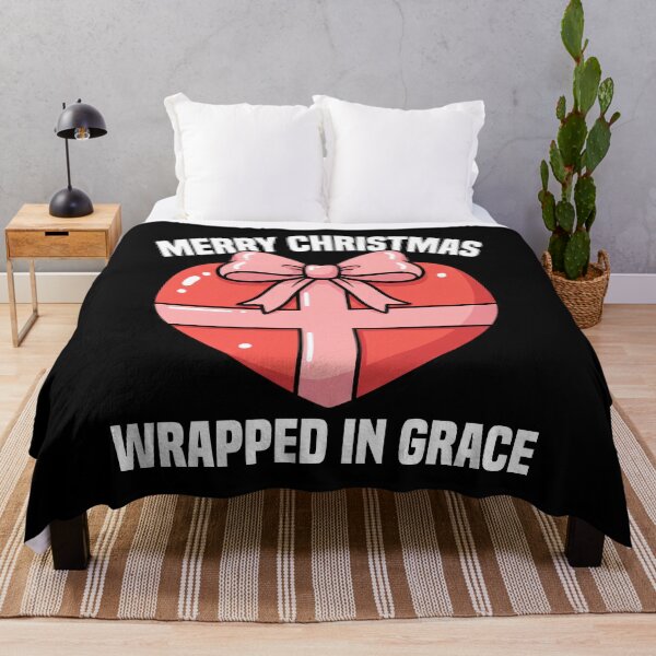Item preview, MERRY CHRISTMAS - WRAPPED IN GRACE designed and sold by KEF Custom.